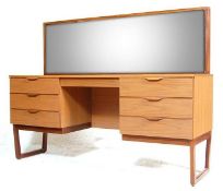 VINTAGE 1970’S VENNER DRESSING TABLE WITH ANGULAR MIRRORS