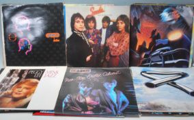 A LARGE COLLECTION OF VINTAGE 20TH CENTURY LP VINYL RECORDS.