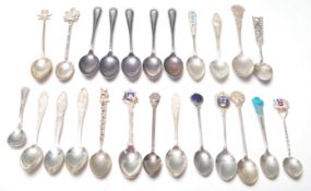 LARGE QUANTITY OF TEASPOONS MARKED SILVER - 925 - STERLING SILVER - HALLMARKED SILVER