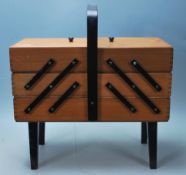 RETRO 1970’S METAMORPHIC SEWING BOX