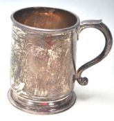 LONDON SILVER 1926 HALLMARKED TANKARD HARRIS LTD