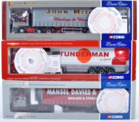 COLLECTION OF X3 CORGI 1/50 SCALE DIECAST MODEL TR