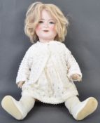 RARE ANTIQUE GERMAN PRINCESS ELIZABETH BISQUE HEADED DOLL