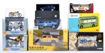 LARGE COLLECTION OF ASSORTED SCALE DIECAST MODEL VEHICLES