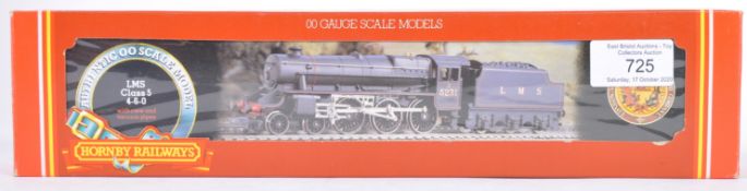 HORNBY 00 GAUGE R320 LMS CLASS 5 LOCO BLACK LIVERY