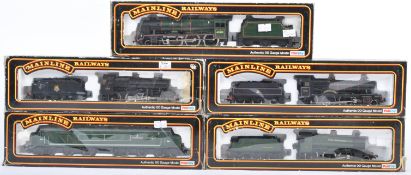 COLLECTION OF X5 PALITOY MAINLINE BOXED 00 GAUGE LOCOMOTIVES