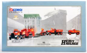 CORGI CLASSICS 1/50 SCALE HEAVY HAULAGE WYNNS VEHICLE SET
