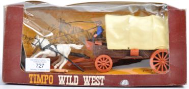 RARE VINTAGE TIMPO TOYS PLASTIC WILD WEST FIGURE S