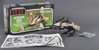 VINTAGE CLIPPER STAR WARS SPEEDER BIKE ACTION FIGURE PLAYSET
