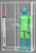 ORIGINAL VINTAGE STAR WARS UKG GRADED GREEDO ACTION FIGURE