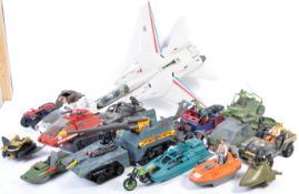 LARGE COLLECTION OF VINTAGE ACTION FORCE GI JOE PLAYSETS