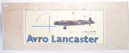 IMPRESSIVE LARGE SCALE AEROTECH LANCASTER BOMBER KIT