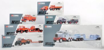 COLLECTION OF CORGI CLASSICS HEAVY HAULAGE BOXED DIECAST SETS