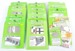 LARGE COLLECTION OF ASSORTED METCALFE 00 CARD CONSTRUCTION KITS
