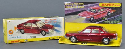 VINTAGE DINKY TOYS DIECAST MODEL 176 NSU RO 80 BOX