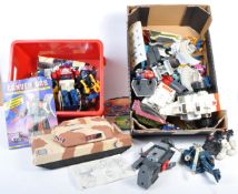 LARGE COLLECTION OF VINTAGE 1980'S & 90'S ACTION FIGURES & TOYS
