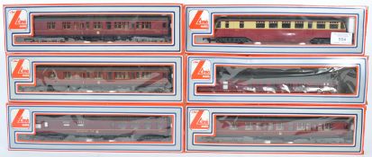 ORIGINAL LIMA 00 GAUGE BR EXPRESS PASSENGER DIESEL LOCO AND CARRIAGES