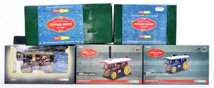 COLLECTION OF CORGI VINTAGE GLORY OF STEAM DIECAST MODELS