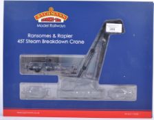 RARE BACHMANN 38-801 RANSOMED & RAPIER STEAM CRANE SET