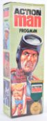 RARE FACTORY SEALED PALITOY ACTION MAN 'FROGMAN' FIGURE