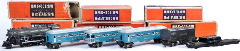 COLLECTION OF 1950'S LIONEL ELECTRIC TRAINS