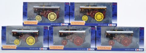 COLLECTION OF CORGI TRACKSIDE ' STEAM RALLY COLLECTION ' MODELS