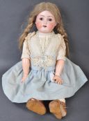 ORIGINAL SIMON & HALBIG ANTIQUE BISQUE HEADED DOLL