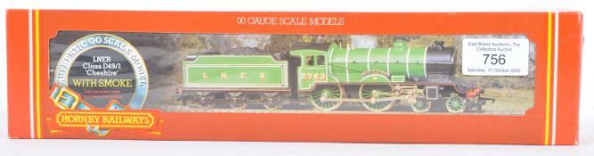 HORNBY 00 GAUGE R378 LNER CLASS D49/1 LOCO CHESHIRE