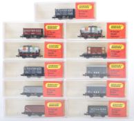 RAKE OF HORNBY MINITRIX N GAUGE BOXED ROLLING STOCK