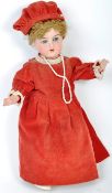 EARLY 20TH CENTURY GERMAN ARMAND MARSEILLE BISQUE HEAD DOLL