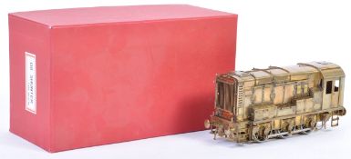 RARE SANCHENG 0 GAUGE CLASS 08 DIESEL SHUNTER BRASS LOCO