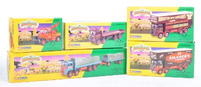 CORGI CLASSICS SHOWMANS RANGE BOXED DIECAST MODELS