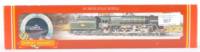 HORNBY 00 GAUGE R303 BR CLASS 9F LOCO EVENING STAR