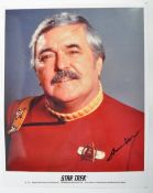 STAR TREK AUTOGRAPH COLLECTION - JAMES DOOHAN ' SCOTTY ' 8X10