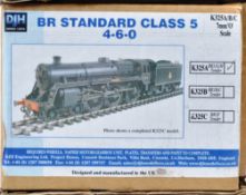 RARE DJH MODEL 0 GAUGE 7MM KIT BR STANDARD CLASS 5 4-6-0 LOCO