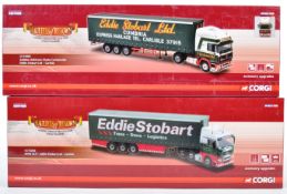 TWO CORGI HAULIERS OF RENOWN EDDIE STOBART DIECAST