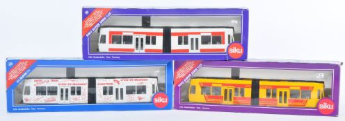 COLLECTION OF X3 SIKU 1/55 SCALE DIECAST MODEL TRA