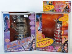 TWO RARE PRODUCT ENTERPRISE RADIO COMMAND DR WHO RC DALEKS