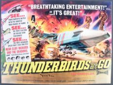 THUNDERBIRDS ARE GO - BEAUTIFUL AUTOGRAPHED 16X20