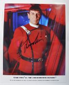 STAR TREK AUTOGRAPH COLLECTION - LEONARD NIMOY - SPOCK SIGNED