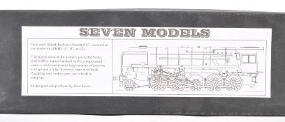 DAVE ENNIS SEVEN MODELS 0 GAUGE 9F BR LOCO KIT