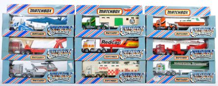 COLLECTION OF VINTAGE 1980'S MATCHBOX CONVOY DIECAST MODELS