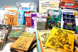 VINTAGE SCOUT, BROWNIE, GUIDE & CUP RELATED BOOKS