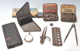 VINTAGE RETRO DRILL AND WOOD WORKING TOOLS