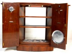 A VINTAGE 20TH CENTURY COCKTAIL BAR