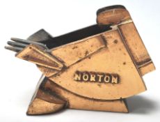NORTON BRASS SCOOP