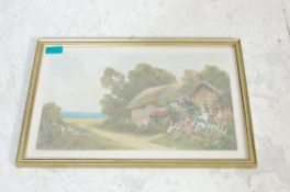 R D SHERRIN GOUACHE ON PAPER PAINTING