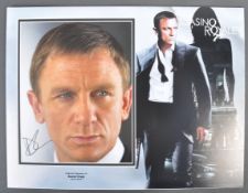 JAMES BOND - DANIEL CRAIG - AUTOGRAPHED 16X12