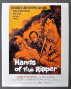 HAMMER HORROR - HANDS OF THE RIPPER - DUAL SIGNED