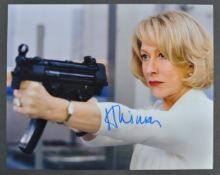 HELEN MIRREN - BRITISH ACTRESS - RED - AUTOGRAPHED